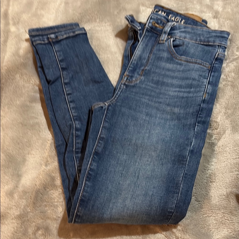 American Eagle Outfitters Women's Blue Jeans